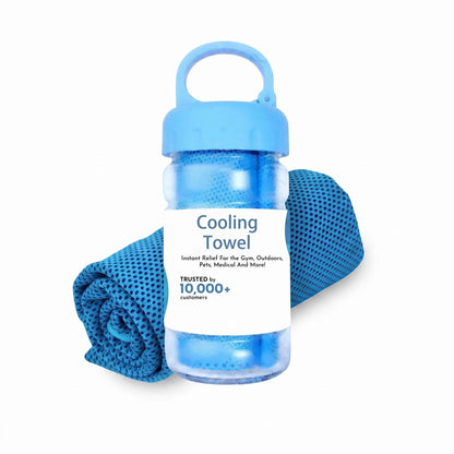⏰¡Último día! ¡Compra 1 y llévate 1 GRATIS!❄💦 Toalla refrescante contra el sudor frío, úsala en cualquier lugar y en cualquier momento. Reutilizable, suave, absorbente, de enfriamiento portátil – ¡lista para el Reino Unido! 🇬🇧