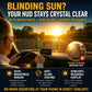 Velocímetro Digital GPS para Coche con Pantalla Head-Up Display (HUD)