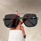Gafas de sol con cristales tintados, ligeras y a la moda