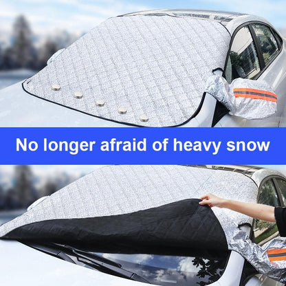 🚗 ¡50% DE DESCUENTO AHORA! ✨ Cubierta para parabrisas delantero – Protección para todas las estaciones, resistente a las heladas y de calidad prémium – Ideal para coches, furgonetas y SUV ❄️☀️