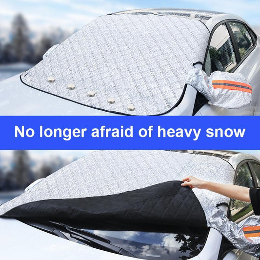🚗 ¡50% DE DESCUENTO AHORA! ✨ Cubierta para parabrisas delantero – Protección para todas las estaciones, resistente a las heladas y de calidad prémium – Ideal para coches, furgonetas y SUV ❄️☀️