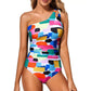 💥 ¡ÚLTIMO DÍA DE OFERTA! 50% DE DESCUENTO 🏖️👙 Bañador de una pieza de un solo hombro para mujer con control de abdome