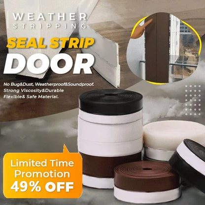 🚪🔥 ¡Compra Más y Ahorra Más! Burlete Adhesivo para Puertas de 5 m – Bloquea el Polvo, los Insectos y el Ruido – Flexible, Autoadhesivo y de Ajuste Universal ✨