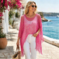 💐 Salida de Playa de Crochet Metálico para Verano – Ligera, Fluida y con un Estilo Natural para tus Looks de Verano