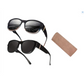 🥽👓 ¡53% DE DESCUENTO! Si usas gafas, ¡esto es para ti! Estas gafas de sol extragrandes se colocan fácilmente sobre tus gafas graduadas y te harán lucir como una estrella de cine. Sin clips caros y sin necesidad de usar lentes de contacto.