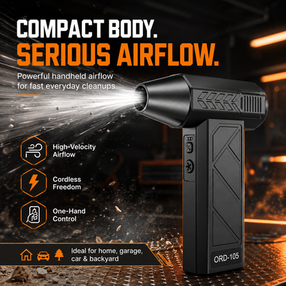 🌪️ Soplador de aire turbo inalámbrico