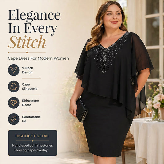 ⌛¡Oferta por Tiempo Limitado! Vestido de Noche Elegante para Mujer con Cuello en V