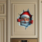 🎄❄️ Early Christmas Sale – 50% OFF!! 🎅 "Santa’s Surprise" 3D Wall Decals