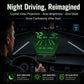 Velocímetro Digital GPS para Coche con Pantalla Head-Up Display (HUD)