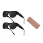 🥽👓 ¡53% DE DESCUENTO! Si usas gafas, ¡esto es para ti! Estas gafas de sol extragrandes se colocan fácilmente sobre tus gafas graduadas y te harán lucir como una estrella de cine. Sin clips caros y sin necesidad de usar lentes de contacto.