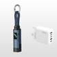 🔌 Cable de carga 4 en 1 con pantalla digital y llavero – Carga rápida, resistente a dobleces y compacto