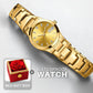 Reloj Elegante Impermeable para Mujer