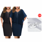 ⌛¡Oferta por Tiempo Limitado! Vestido de Noche Elegante para Mujer con Cuello en V