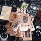 ✨Baraja de tarot Witchy Cauldron en oro rosa con libro guía🔮
