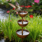 🐦 Oferta flash últimas horas 29,99 $!!⚡ Soporte para plantas Rain Catcher 🌧️ Ornamento metálico de jardín