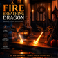 🐉🔥 Decoración de llama de dragón – Efecto de fuego realista, fabricada en PLA con acabado seda – ¡Imprescindible para decorar este Halloween! Compra 2 o más y obtén descuento 🎃🌙✨