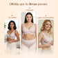💗 ¡ÚLTIMO DÍA DE OFERTA! 50% DE DESCUENTO ⚡ Más de 50.000 vendidos 💕 Sujetador inalámbrico Jelly para mujer – cómodo, con efecto push-up, sin costuras, escote en V profundo, ideal para uso diario y camisetas