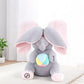 🎁Lindo elefante de peluche que juega a las escondidas🐘