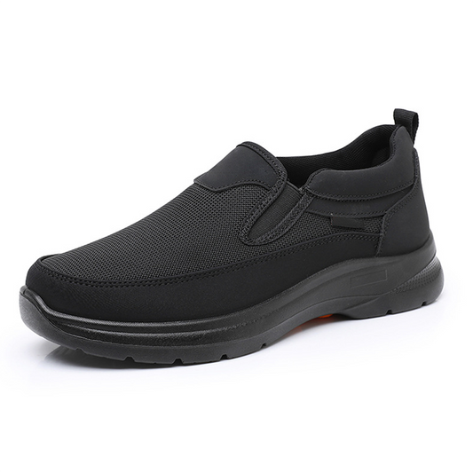 👟 ¡50% DE DESCUENTO! ✨ Zapatillas Slip-On Ortopédicas Transpirables para Hombres - Soporte Arqueado con Plantillas de Espuma con Memoria para Comodidad Diaria 🏃‍♂️💨