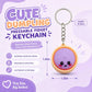 🔥 ¡ÚLTIMO DÍA! 49 % DE DESCUENTO 🔥 Llavero Antiestrés de Dumpling Adorable y Apretable con Luz Táctil