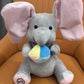 🎁Lindo elefante de peluche que juega a las escondidas🐘