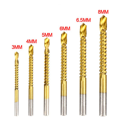 🛠️ Set de brocas helicoidales HSS 🔩 Para metal, madera y plástico – Perforación precisa y alta durabilidad