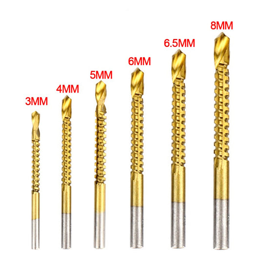 🛠️ Set de brocas helicoidales HSS 🔩 Para metal, madera y plástico – Perforación precisa y alta durabilidad