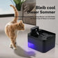 🐱Fuente automática para gatos de 2,2 L, bebedero para mascotas a batería con sensor de movimiento, diseño inalámbrico y silencioso para perros y gatos ✨#MEJOR ELECCIÓN