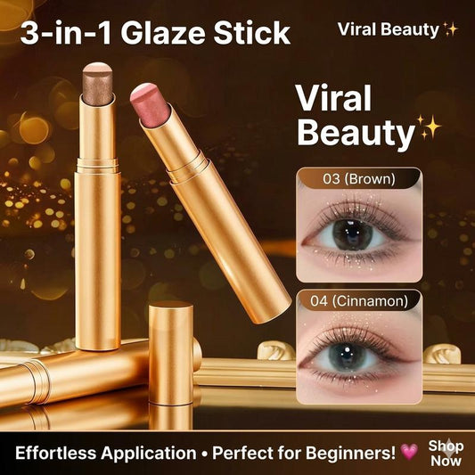 🏆 ¡OFERTA FLASH! ⚡ ¡Más de 50.000 vendidos! ¡Casi agotado! 💥 Sombra de ojos en barra de 3 colores