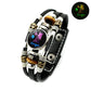 Pulsera de cuero zodiacal luminosa en la oscuridad para hombres y mujeres – 12 signos del zodiaco (6,9/8,1 pulgadas)