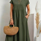 💝 Vestido holgado sin mangas de algodón con bolsillos y color liso