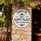 Letrero para puerta “Este es mi lugar feliz”
