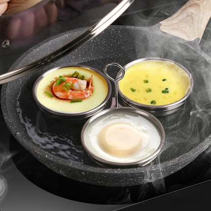 🥚 Cocedor de huevos de acero inoxidable 304 – Calidad alimentaria, resistente y con diseño de fácil desmolde ✨🍳