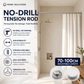 🔥 ¡Hoy 50% DE DESCUENTO! 🏠 Barra extensible ajustable sin taladrar – Instalación rápida, resistente y versátil