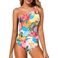 💥 ¡ÚLTIMO DÍA DE OFERTA! 50% DE DESCUENTO 🏖️👙 Bañador de una pieza de un solo hombro para mujer con control de abdome