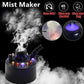 💨 ¡50% DE DESCUENTO AHORA! ⚡ Generador de niebla ultrasónico de 12 LED – Crea una niebla fresca con luces de colores – Ideal para humidificadores, fuentes o decoración de Halloween – Funciona silenciosamente en el agua 💧✨