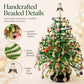 🎄✨ Kit para hacer tu propio árbol de Navidad con cuentas – 🎅 Crea tu propia decoración navideña brillante