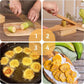 🍌 Prensa de madera 2 en 1 para tostones y plátanos