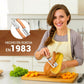🥕 ¡COMPRA 2, LLEVATE 1 GRATIS! 🔥 Pelador de verduras multifuncional para la cocina – Cuchilla inoxidable, mango ergonómico e ideal para frutas y verduras ✨