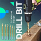 🛠️ Set de brocas helicoidales HSS 🔩 Para metal, madera y plástico – Perforación precisa y alta durabilidad