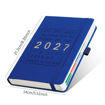 📅 ¡50% DE DESCUENTO AHORA! 📓 Agenda 2027 tamaño A5 – Una página por día con fecha – Ideal para organizar y registrar tu día a día ✨