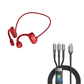 ⏳ ¡70% de DESCUENTO por tiempo limitado! 💥 Auriculares de conducción ósea