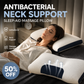 😴 Almohada SPA de fibra de soja 🌿 Suave, transpirable y cómoda para un descanso reparador