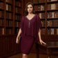 ⌛¡Oferta por Tiempo Limitado! Vestido de Noche Elegante para Mujer con Cuello en V
