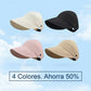 🧢 ¡50 % de descuento! ☀️Sombrero de sol con parte superior abierta, ala ancha, protección UV y diseño hueco