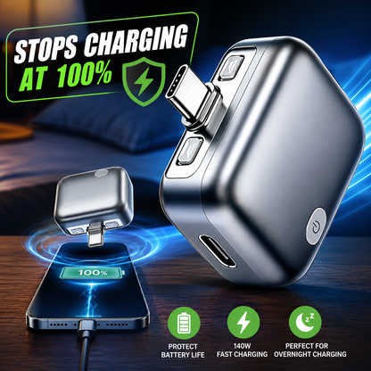 🛡️🔋 Protege tu batería mientras duermes — Apagado automático inteligente al alcanzar el 100% de carga