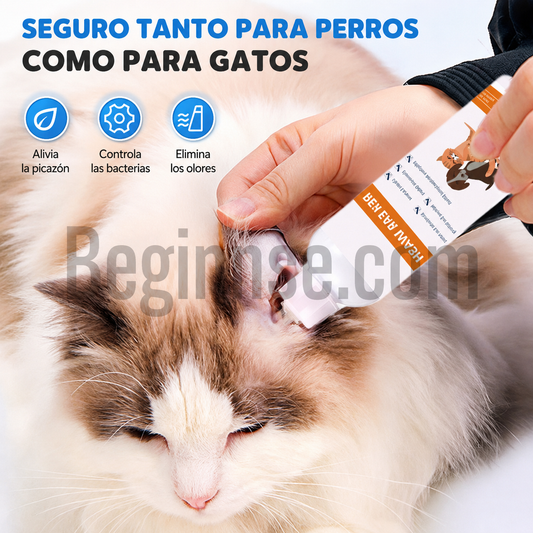 📢✨ Limpiador de Oídos para Mascotas – Fórmula Suave con Aloe Calmante para Perros y Gatos, Ayuda a Prevenir Infecciones y Malos Olores 🌿
