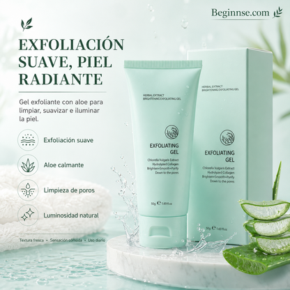 🥳 ¡PROMOCIÓN TOP DE 2026! 🥳💞 ¡Más de 50.000 vendidos! 💥👵🌸 ¡50% DE DESCUENTO! Gel Exfoliante Iluminador con Extractos Herbales ✨🌿💖