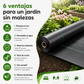 🌿 ¡50% DE DESCUENTO AHORA! ⛏️ Malla antihierbas para jardín – Bloquea la luz solar, transpirable y resistente – Ideal para parterres y senderos – Reduce el esfuerzo de deshierbe 🌱✨