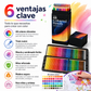 🎨 Set de 48 lápices de colores a base de aceite para dibujo y pintura